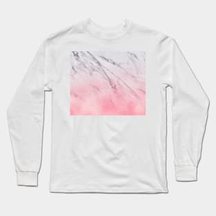 Cotton candy marble Long Sleeve T-Shirt